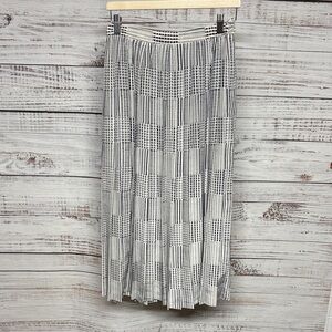 James Kenrob Vintage Accordian Pleat Midi Skirt